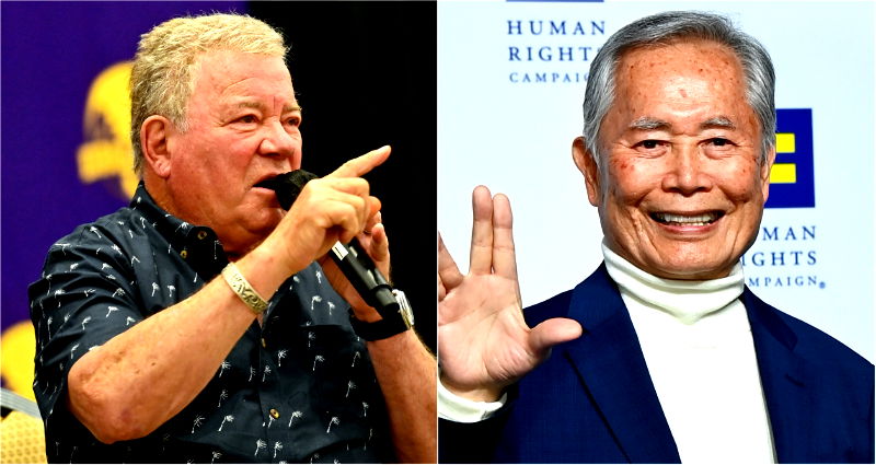 George Takei fires back at ‘cantankerous old man’ William Shatner in latest salvo of decades-long feud