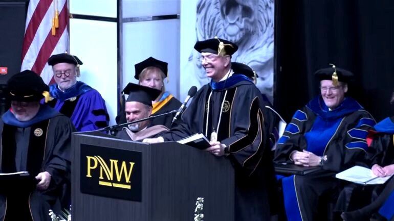 Purdue University chancellor faces growing pressure to resign over racist joke