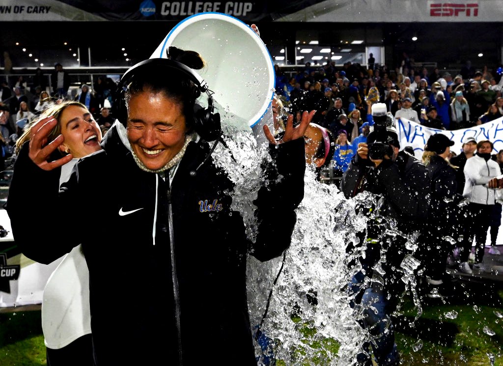 UCLA women’s soccer coach makes history as Bruins win NCAA championship