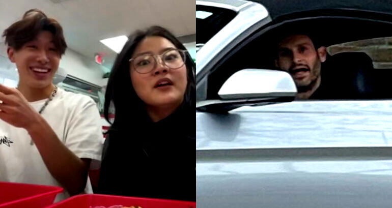 Self-proclaimed ‘slave master’ spews anti-Asian, anti-gay hate against TikTokers at California In-N-Out