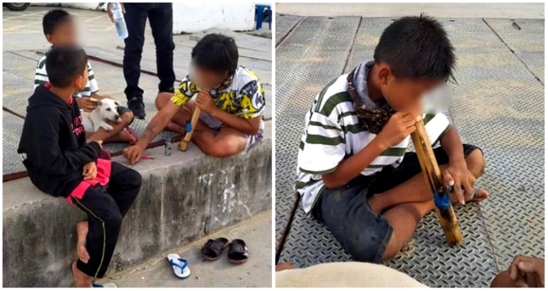 Photos of Thai children as young as 9 smoking weed prompts demand for review of legalization