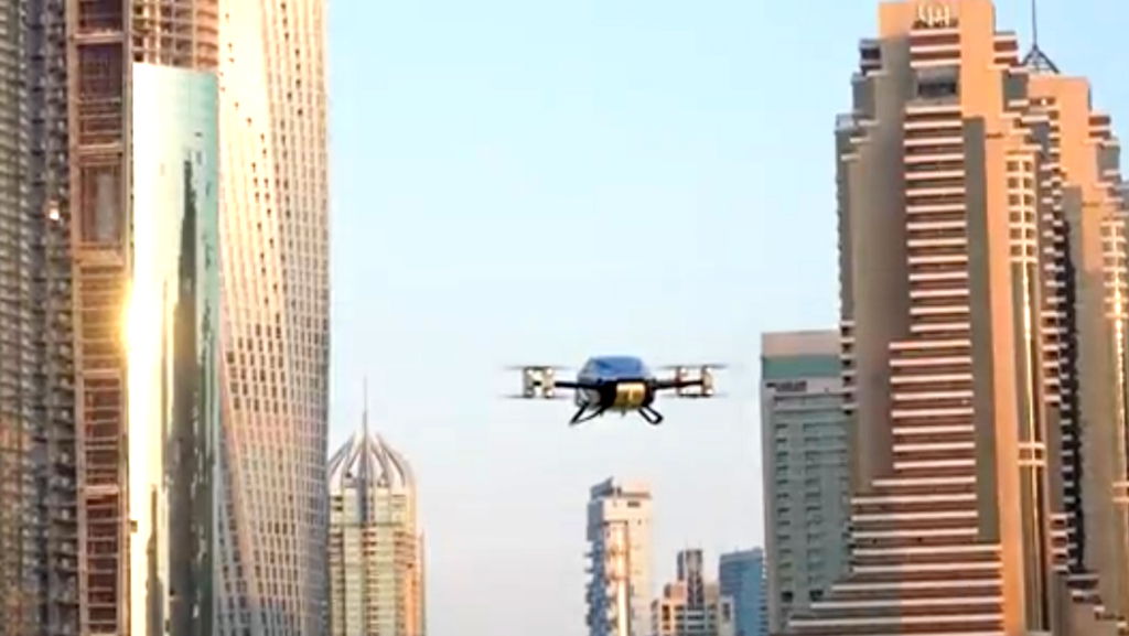 Hate rush hour? This $140,000 Chinese electric car can fly over traffic jams