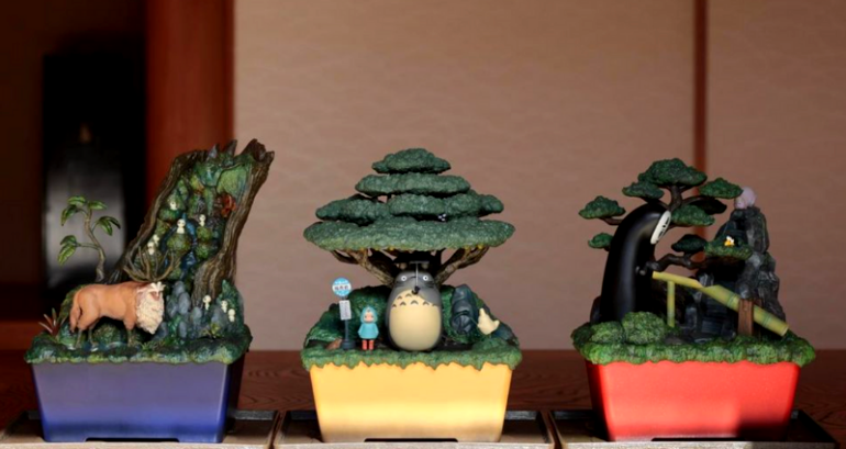 Studio Ghibli bonsai fountains are here to bring tranquility to your home