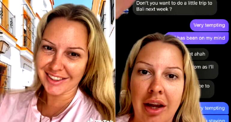 Watch: TikTok user ghosted after flying from Australia to Indonesia for first date