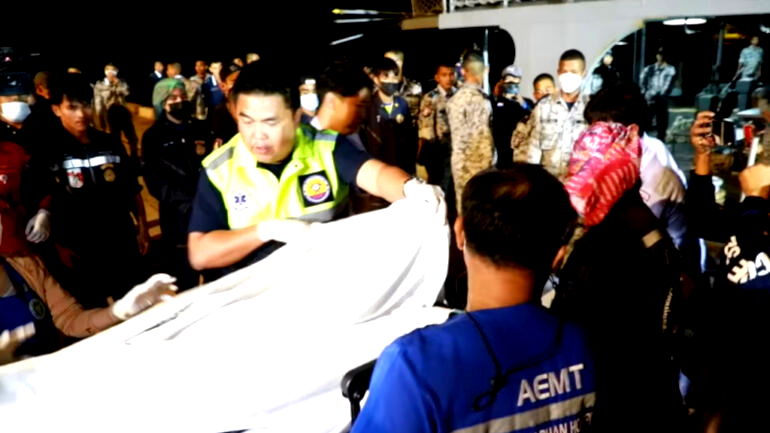 Warship sinks in Gulf of Thailand, leaving 5 dead and 24 missing