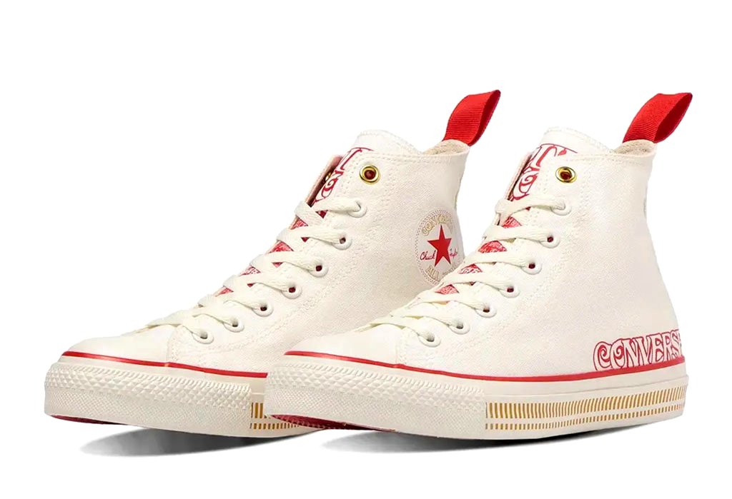 Converse Cup Noodles sneakers original red