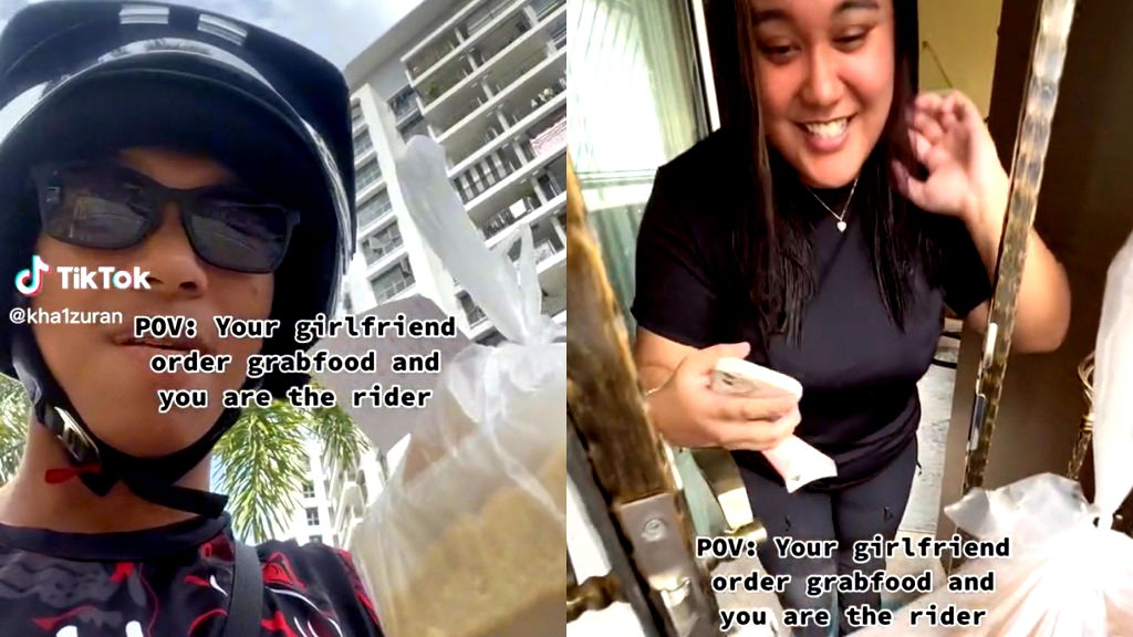 Food delivery driver goes viral for delivering his girlfriend’s order