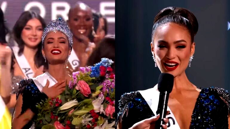 First Filipino American Miss USA winner R’Bonney Gabriel wins Miss Universe 2022