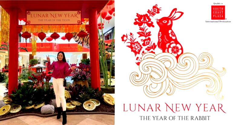 South Coast Plaza celebrates the Year of the Rabbit with a breathtaking new experience