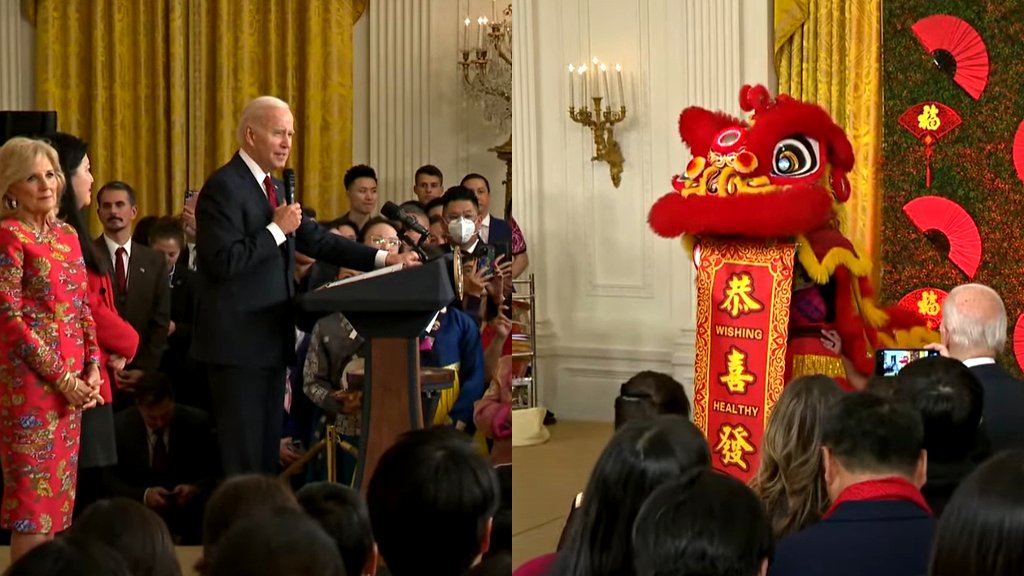 ‘I will not be silent’: Biden calls for end to hate in White House’s first Lunar New Year celebration