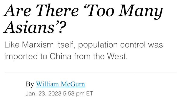 Wall Street Journal columnist accused of racism over ‘Are there ‘too many Asians?” op-ed