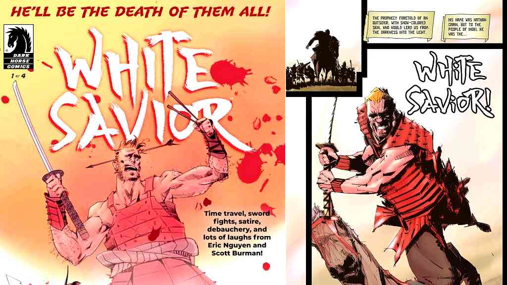 New comic titled ‘White Savior’ parodies ‘The Last Samurai,’ Hollywood tropes
