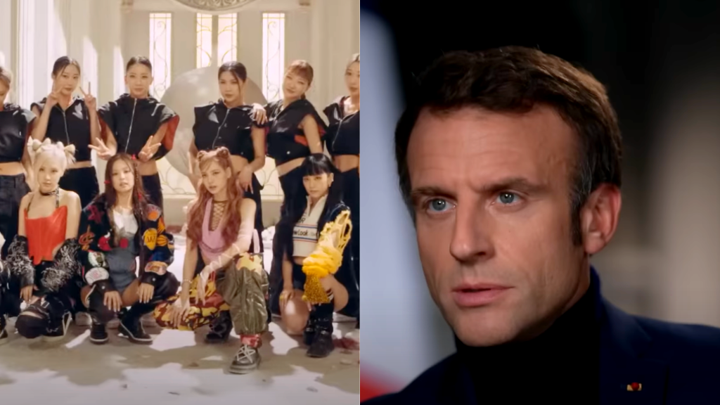 BLACKPINK, Pharrell Williams’ group pic purportedly snapped by French President Emmanuel Macron