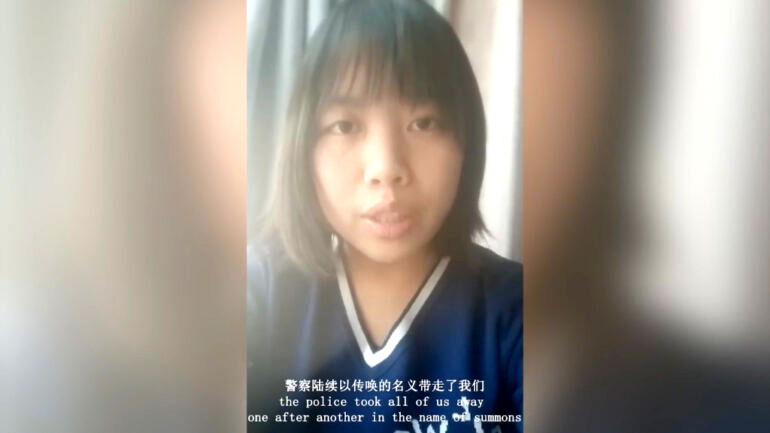 Chinese woman claims to be detained by police in secret location after Beijing protest