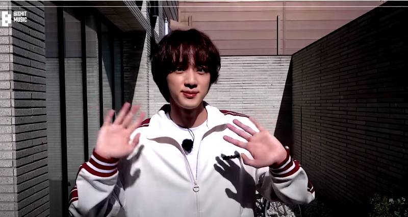 BTS’ Jin shares video message about his military enlistment: ‘I’ll be back soon’