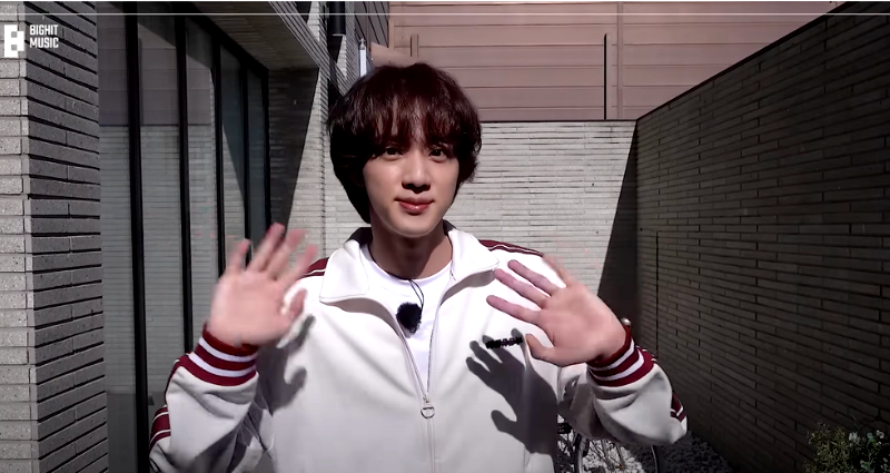 BTS' Jin shares video message about his military enlistment: 'I'll