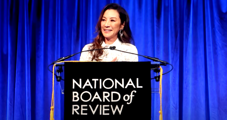 Michelle Yeoh becomes first Asian to win National Board of Review Award for Best Actress in its 45-year history