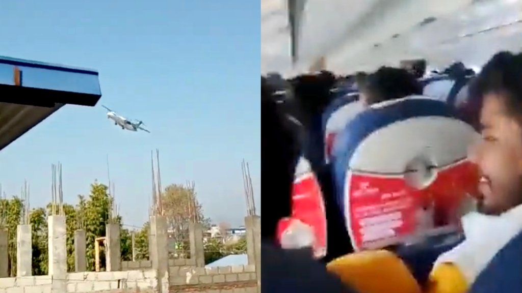 Chilling Facebook Live video shows final moments inside Nepal plane before deadly crash