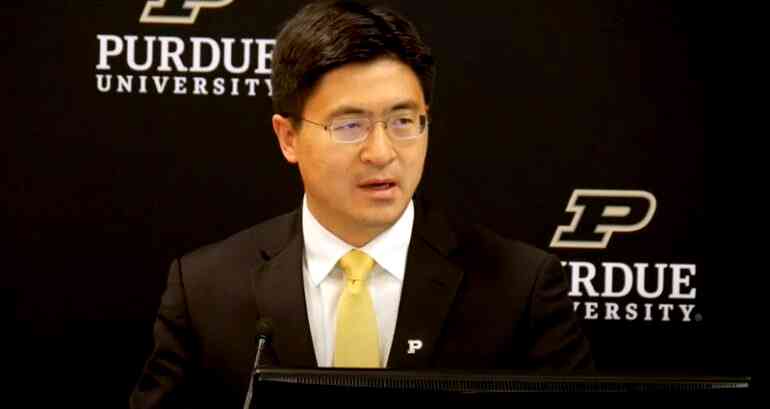 Purdue University’s first Asian American president takes office amid controversy over Northwest chancellor