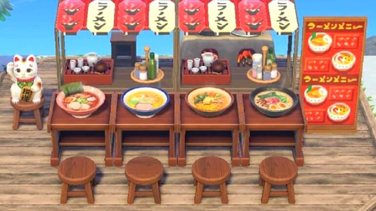 ‘Animal Crossing’ player designs drool-worthy ramen restaurant in-game