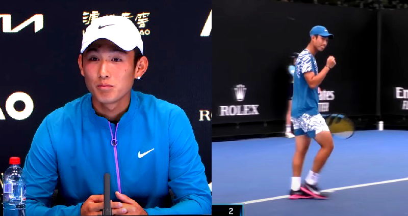 Shang Juncheng, 17, becomes first Chinese man to win match at Australian Open