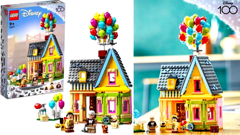 Build the flying house from Disney Pixar’s ‘Up’ with this new Lego set