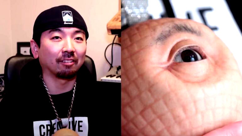 Japanese DJ who went viral for his creepy flesh-like accessories is now selling his creations to fans