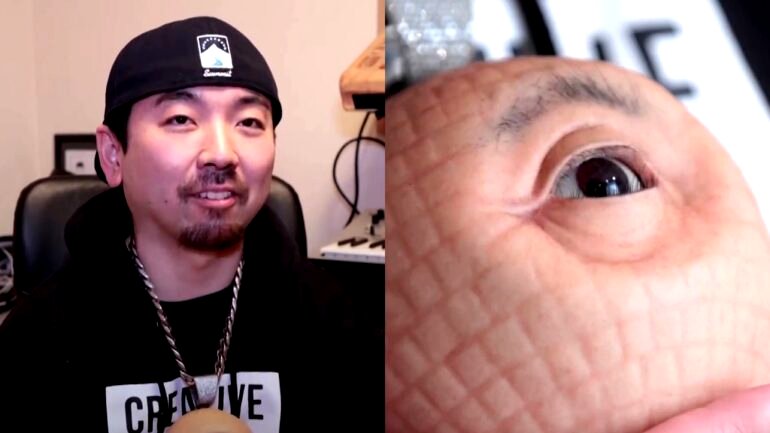 Japanese DJ who went viral for his creepy flesh-like accessories is now selling his creations to fans