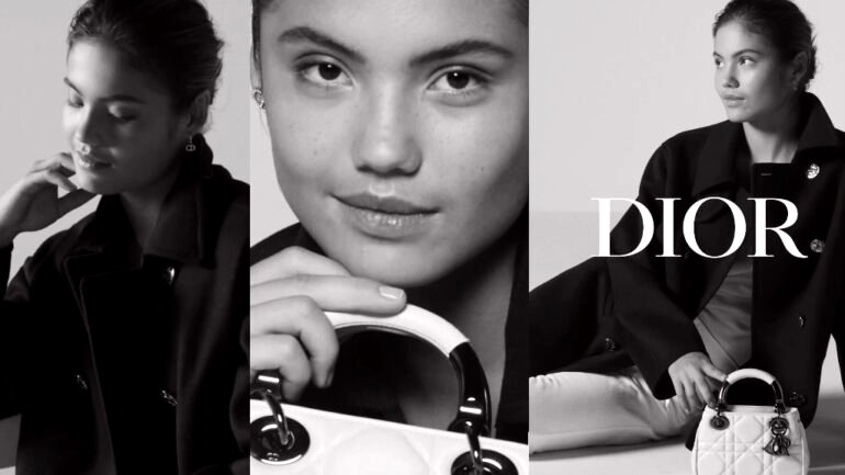 Emma Raducanu is the face of Dior campaign for new bag