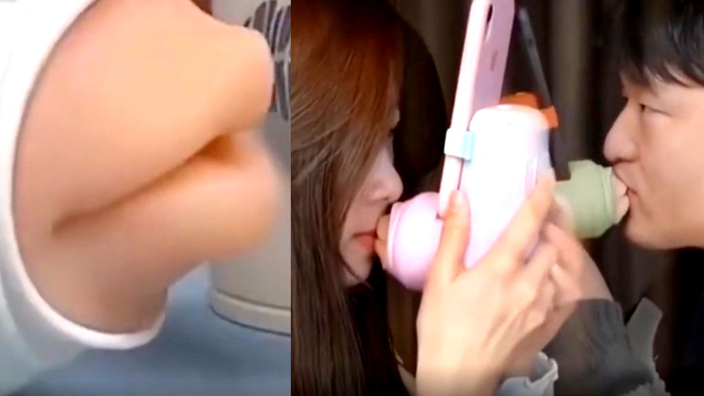 Chinese device allows users to kiss their significant others anywhere in the world