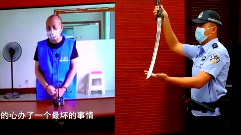 Father in China accidentally kills son with ‘samurai’ sword over low academic scores