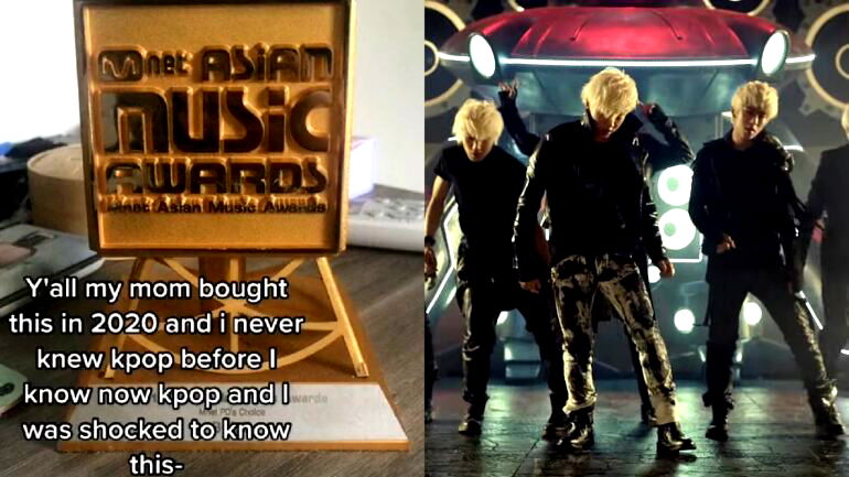 K-pop boy group’s first major award ends up for sale at Philippine flea market for $3