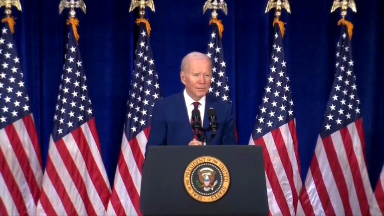 Biden announces gun control executive order in visit to Monterey Park 2 months after mass shooting