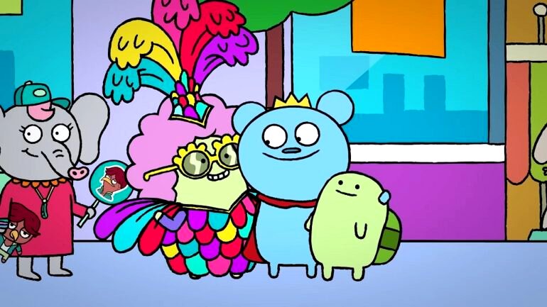 Bossy Bear and Turtle inhabit a K-Town-inspired city in new Nickelodeon series from UglyDolls creators