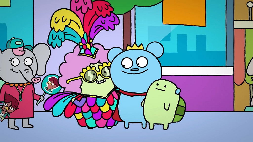 Bossy Bear And Turtle Inhabit A K Town Inspired City In New Nickelodeon   Bossy Bear 