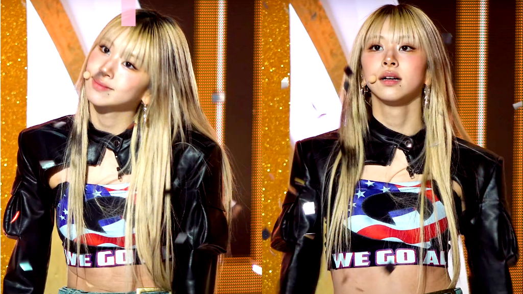 Controversy after TWICE’s Chaeyoung spotted wearing QAnon T-shirt during performance