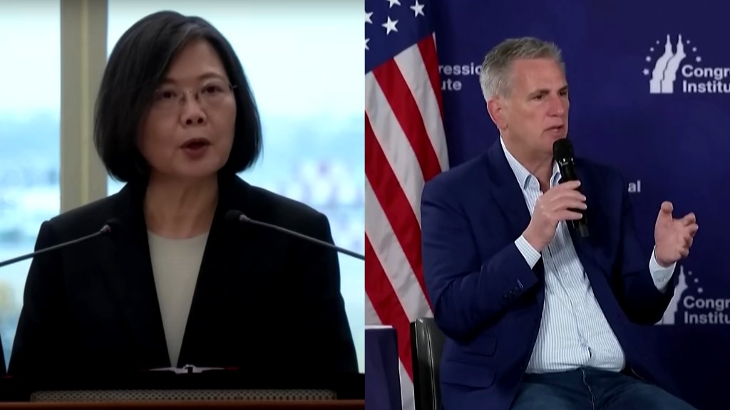 China threatens ‘resolute countermeasures’ if Kevin McCarthy meets Taiwan president