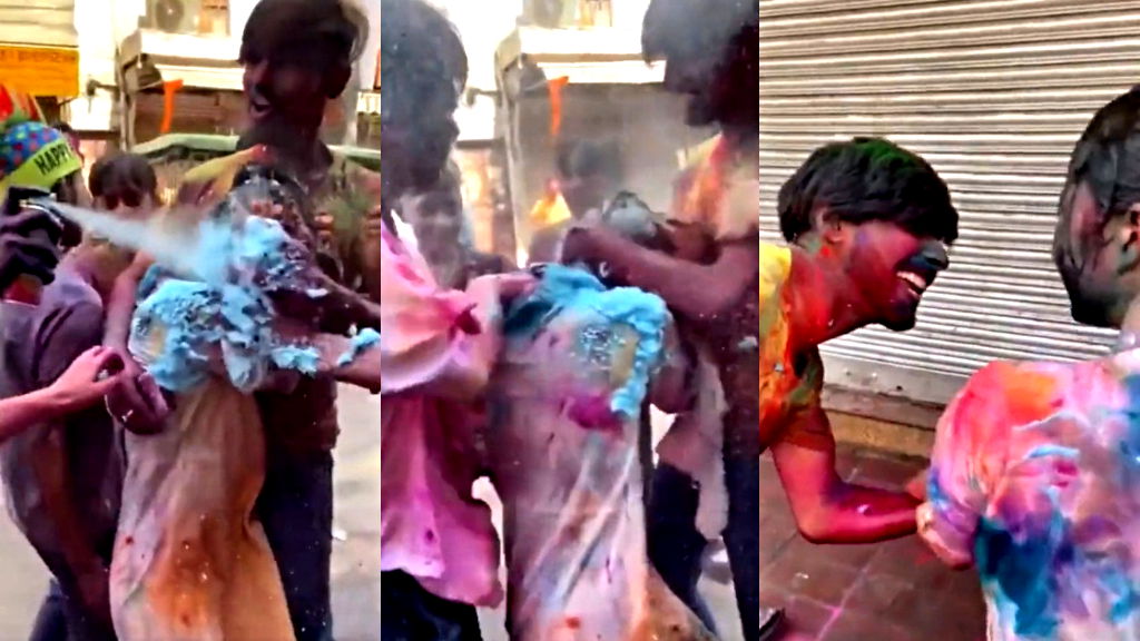 Japanese woman groped in viral Holi video breaks silence: ‘I love everything about India’