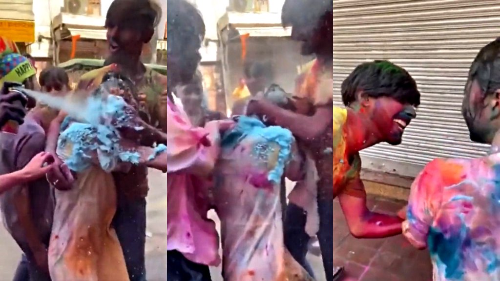 Japanese woman groped in viral Holi video breaks silence: ‘I love everything about India’