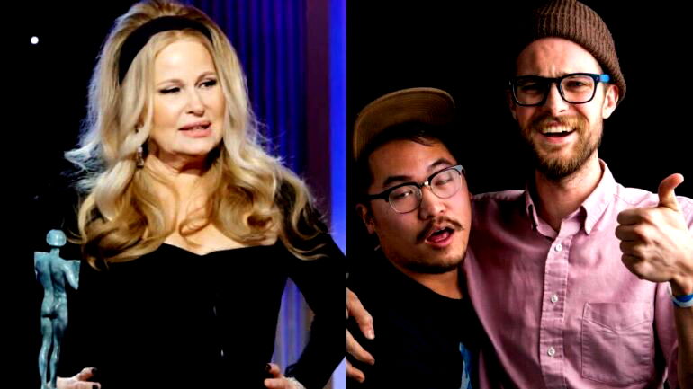 The Daniels team up with Jennifer Coolidge for a Power Rangers-inspired photoshoot