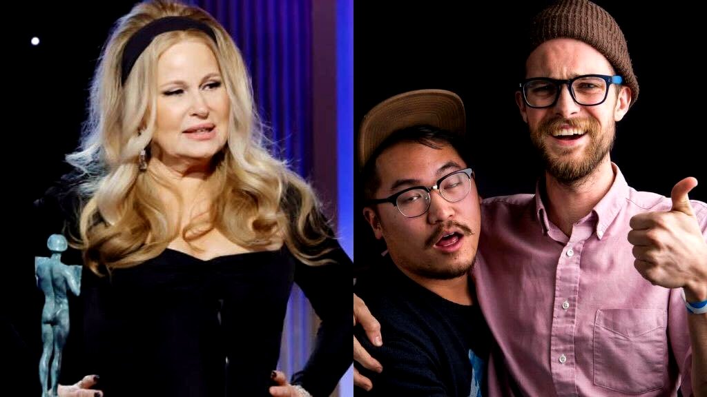 The Daniels team up with Jennifer Coolidge for a Power Rangers-inspired photoshoot