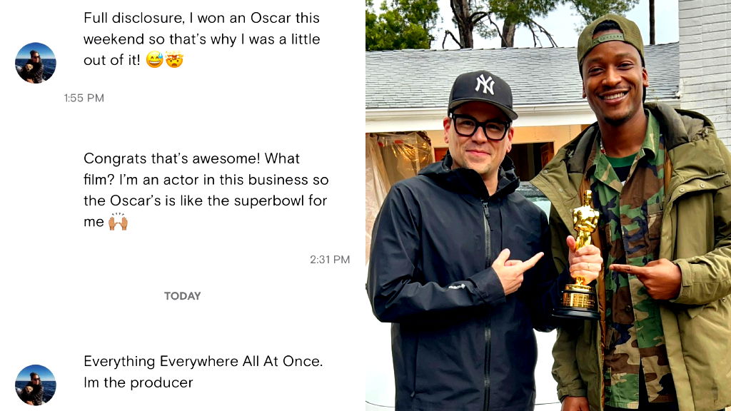 ‘EEAAO’ producer Jonathan Wang returns rented Tesla late, invites owner to see his Oscar