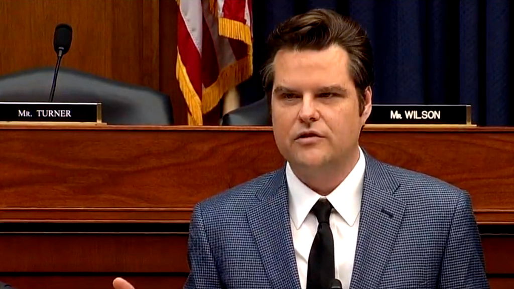 Rep. Matt Gaetz cites CCP-run newspaper designated by US government as propaganda