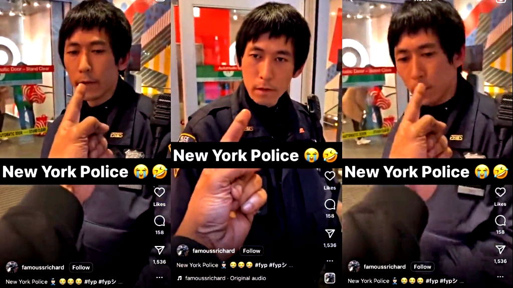 ‘Bruce Lee, shorty’: NYC Asian cop harassed with racist tropes in viral video