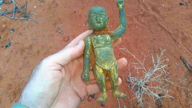 Ming Dynasty infant Buddha statue unearthed in Australia has starting bid of $100,000