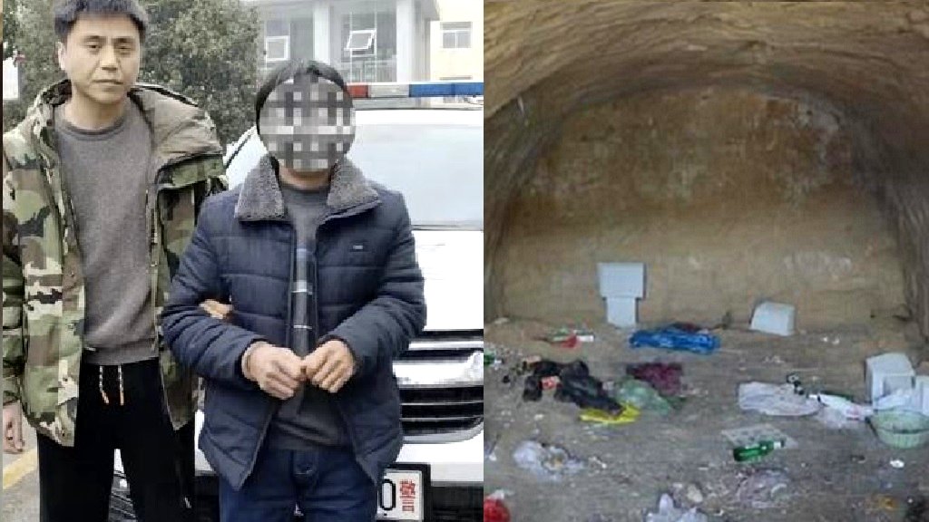 Man who stole $24 from gas station in China avoided cops by living in a cave for 14 years
