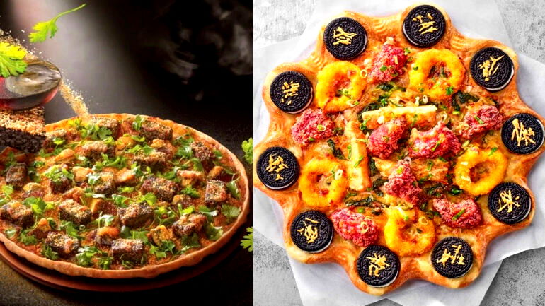 Cilantro, intestines and pig’s blood?: Here’s how Pizza Hut Taiwan decides on its viral toppings