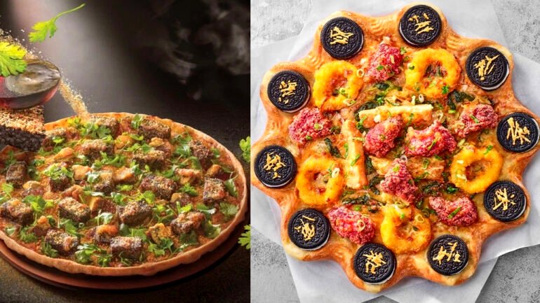 Cilantro, intestines and pig’s blood?: Here’s how Pizza Hut Taiwan decides on its viral toppings