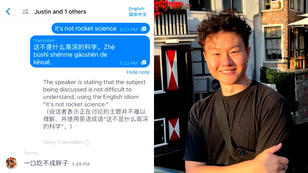 2nd-generation immigrant creates live translation app to communicate with his Chinese parents