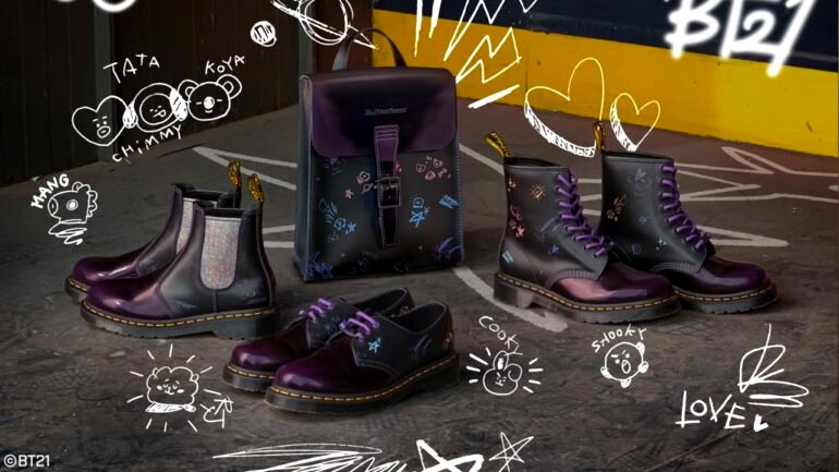 BTS and Dr. Martens team up for new collection of accessories